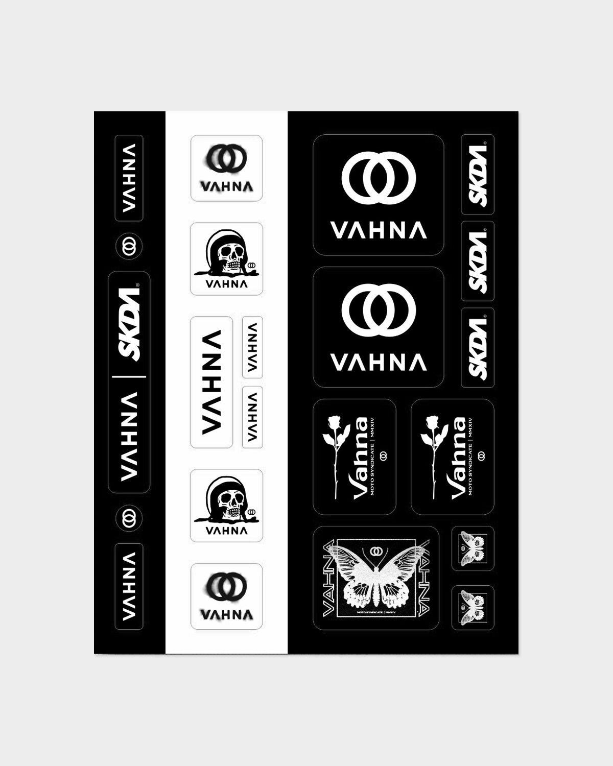 VAHNA Sticker Sheet