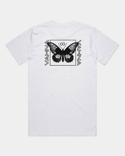 Metamorphosis Pocket Tee – White