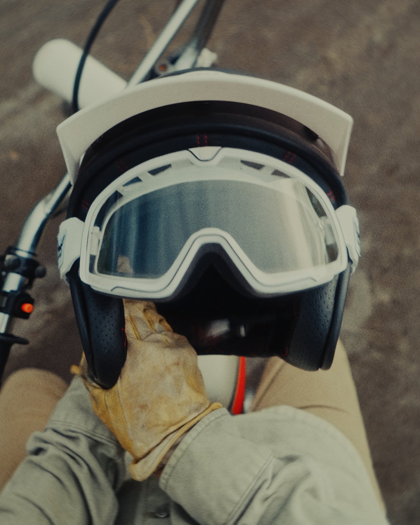 100% X VAHNA Barstow Goggle White